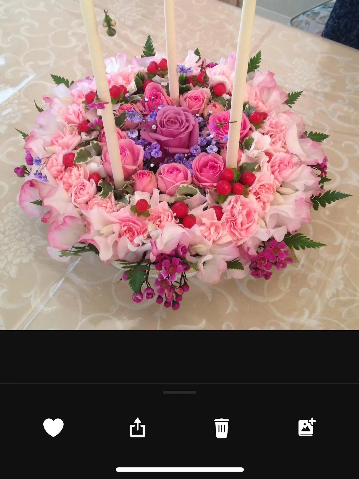 大阪フラワースクール、アトリエミルフルールの松下です。